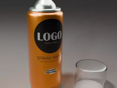 Spray bottle 3D model order