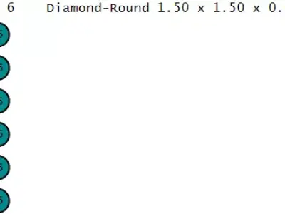 Pendant Necklace with Pave 3D print model