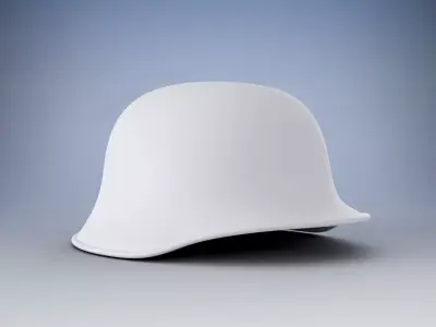 German Helmet - 3D Print Ready 3D print model