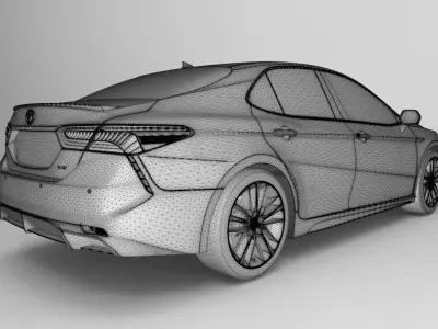 Toyota Camry XSE 2021  3D model