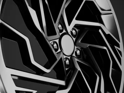 Car Wheel Free 3D model by infectofficial