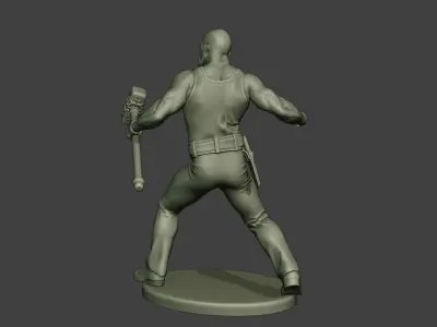 Bill HammerMan BH1 0005 3D print model