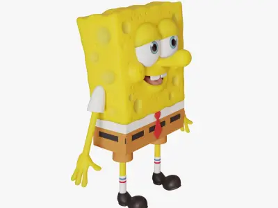 Sponge Bob characters Collection(1) 3D model