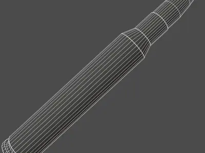 Cartridge  7x64  2 3D model
