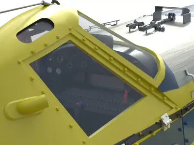 AT 502B Air Tractor Low-poly 3D model