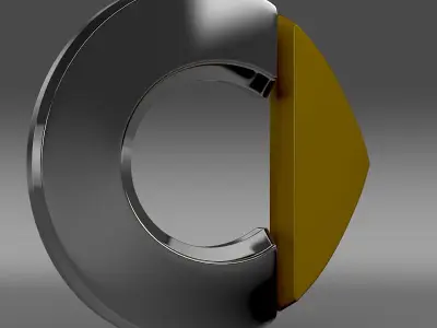 smart logo 3D model by Sergey