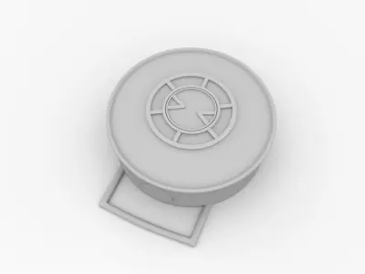 Land Mine 3D model get