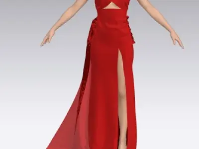 total seven clothes Low-poly 3D model