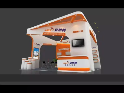 Exhibition - Area -6X6-3DMAX2012-016 3D model