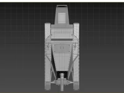 Tank CU-18 3D model