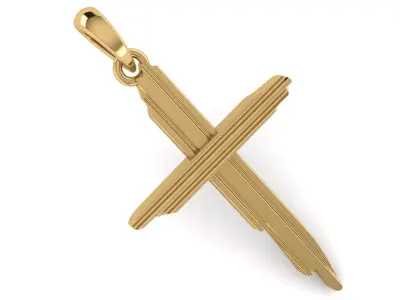 CROSS PENDANT CR190 3D print model