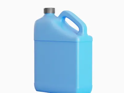 Plastic Canister A Set  3D model