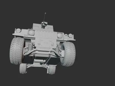 HUMVEE VEHICLE 3D model