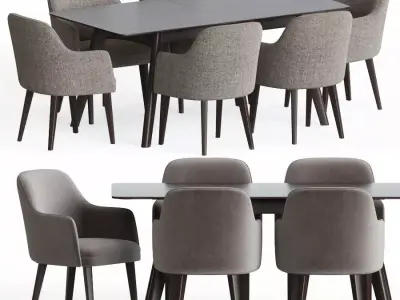 Dining Set 59 3D model