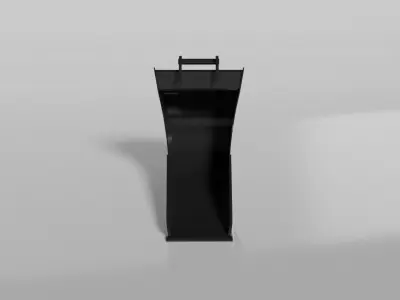 JST Nordic Line 20-25 Ton Clay Bucket with angled sides Low-poly 3D model