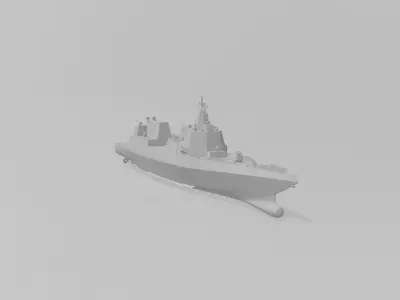 United States Navy DDGX class 3D print model