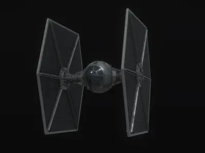 Tie Fighter 3D model