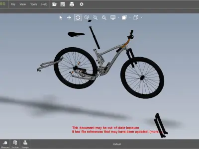 Bicycle - 2015 mountain-bike 3D model