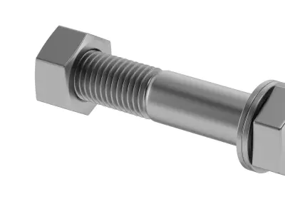 Hex Bolt  3D model