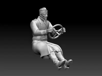 german driver soldier 3D print model get
