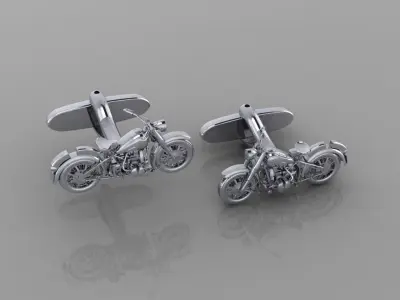 Motor cycle cuffling  3D model