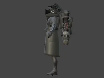 reinforcment large cameraman 3D model