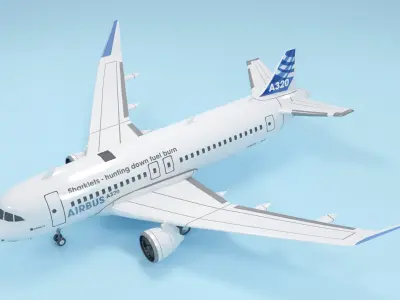 Plane 3D model get