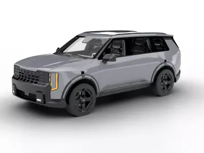 Kia Telluride X-Line SX 2027 3d model 3D model