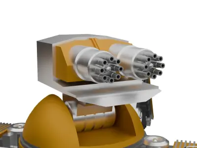 Mechanical War Robot 3D model