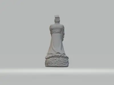 Terracotta Warriors Emperor Qin Shi Huang 3D model 3D print model