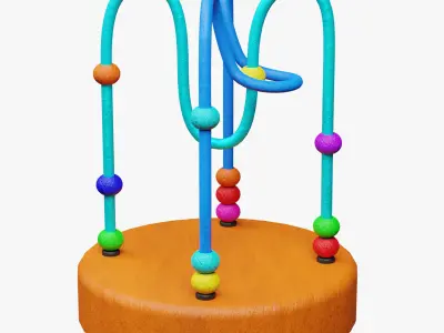 Kids Toys - Maze 3D model