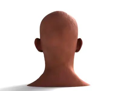 Soldier Man Head 3D Model 3D model