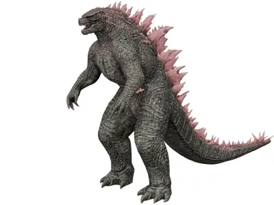 Godzilla 3D model purchase