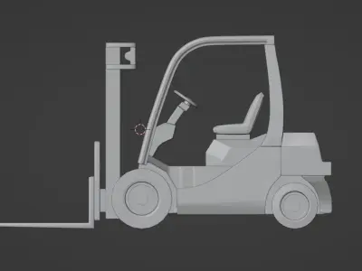 Forklift Free 3D model purchase