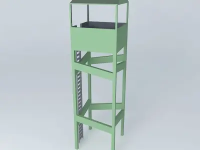 Tower guard Free 3D model