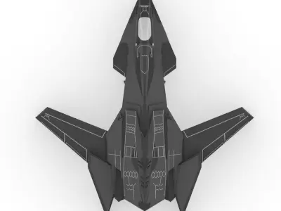 F-37 Talon 3D print model