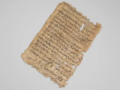 Antique Papyrus 3D model