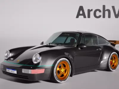 ArchViz Car Assets P23 - Unreal Engine 5 3D model