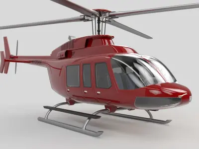 Helicopter 3D model 14