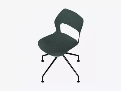 Chair - Office - Worksmart - 4 Star Glides Low-poly 3D model