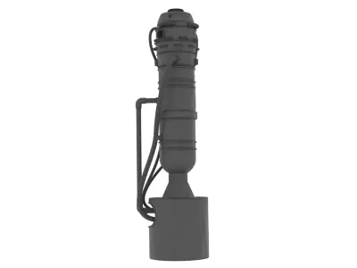 Echo Base Tube Generator 1-12 scale Blackseries 3D print model