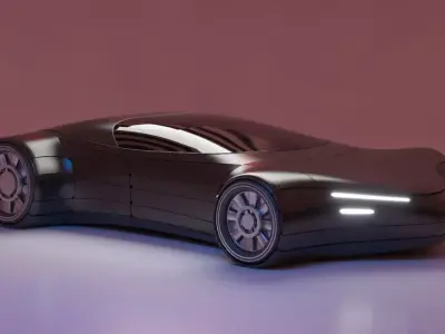 Future Car 23 3D model