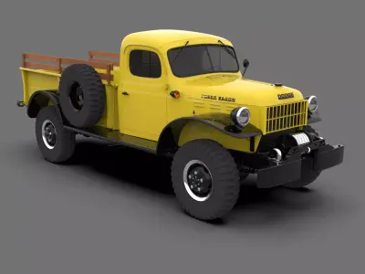 Dodge Power Wagon Classic 3D model