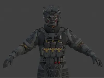Military 3D model