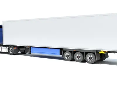 Refrigerator Truck 3D model