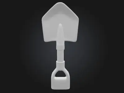 Shovel Emoji  Dig Into Fun 3D model