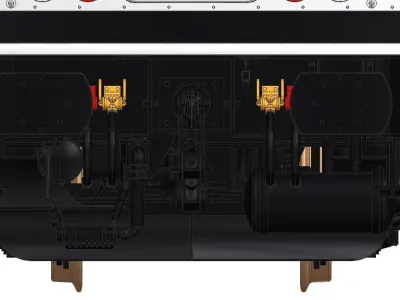 Henschel DH 4000 3D model
