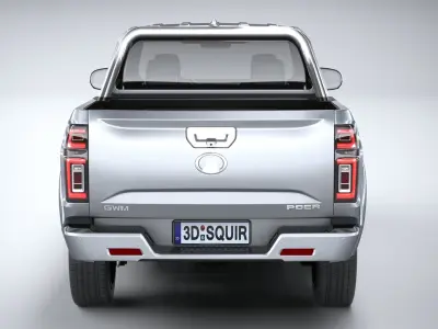 GWM UTE 2022 3D model purchase
