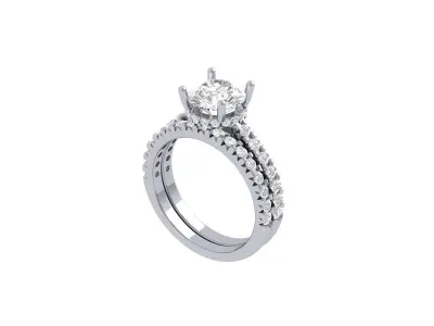 Wedding Ring  3D print model 240