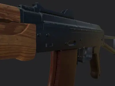 Aks 74u 3D model